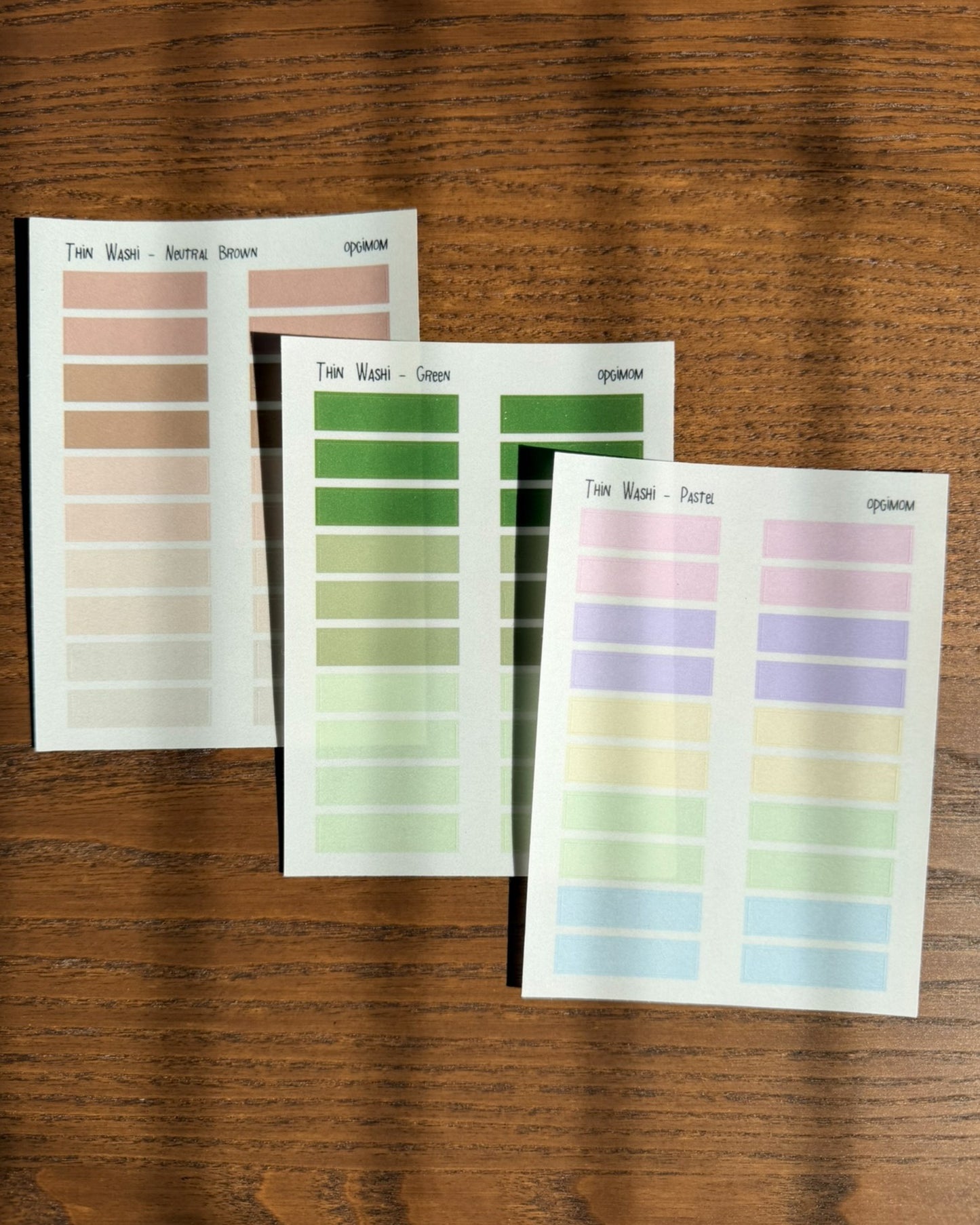 Thin Washi Tape | Transparent Washi Tape