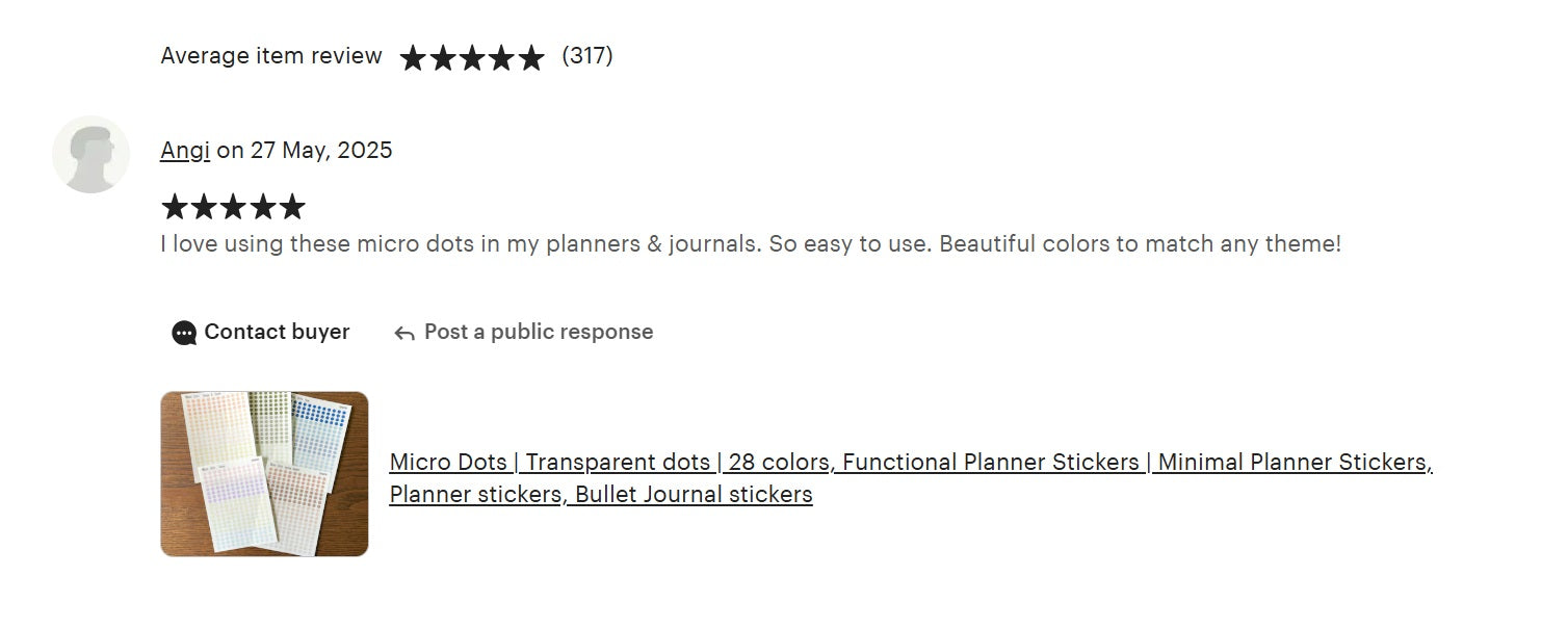 Etsy Review 1