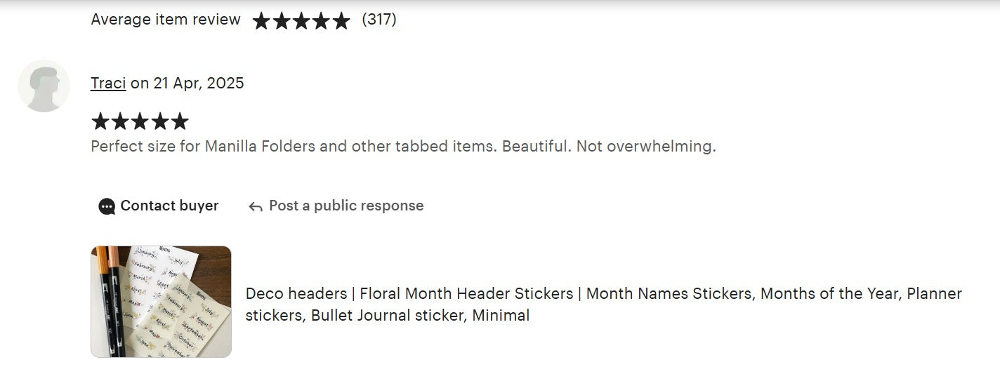 Etsy Review 4