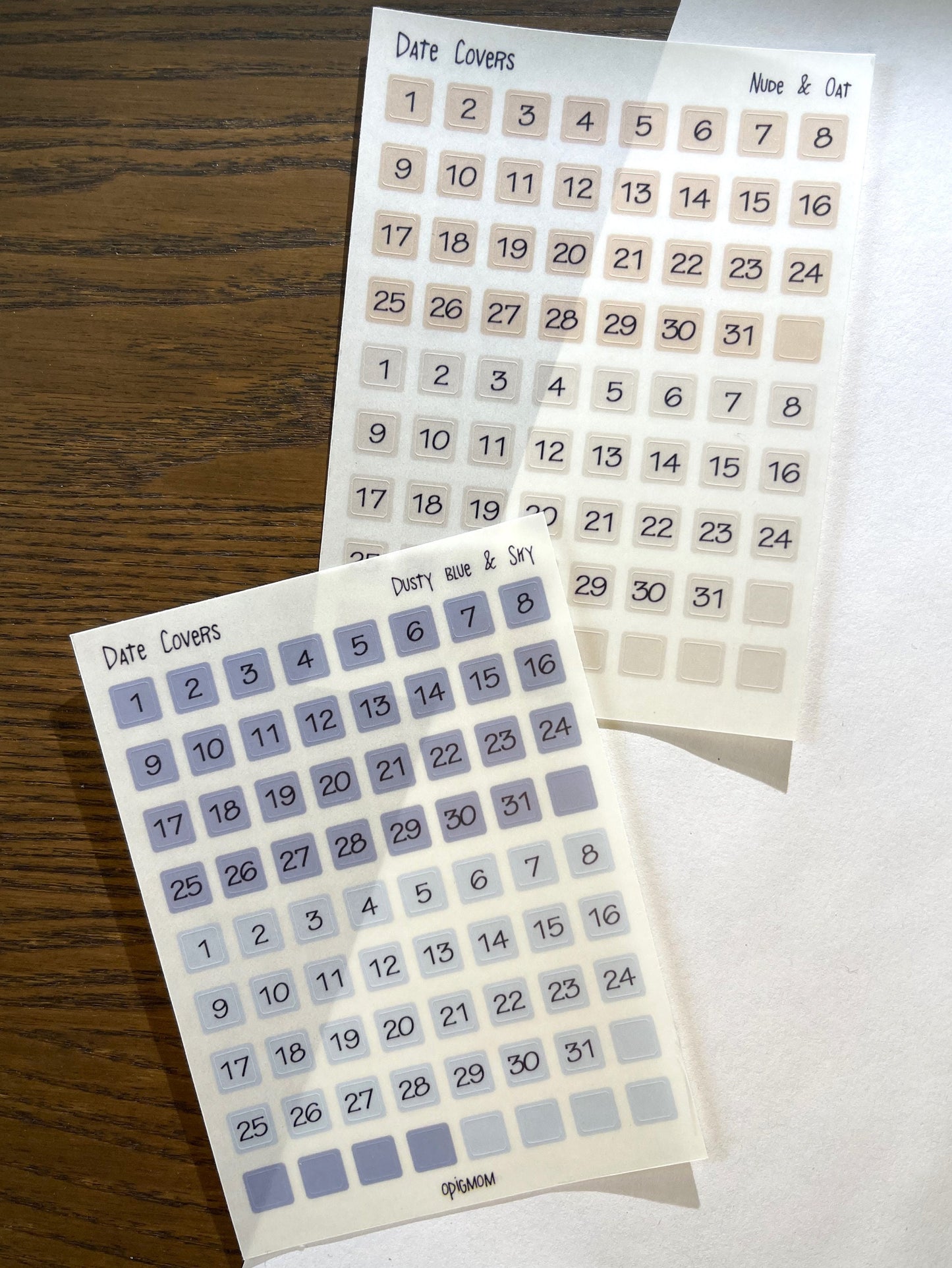 Date Covers - Rounded Square