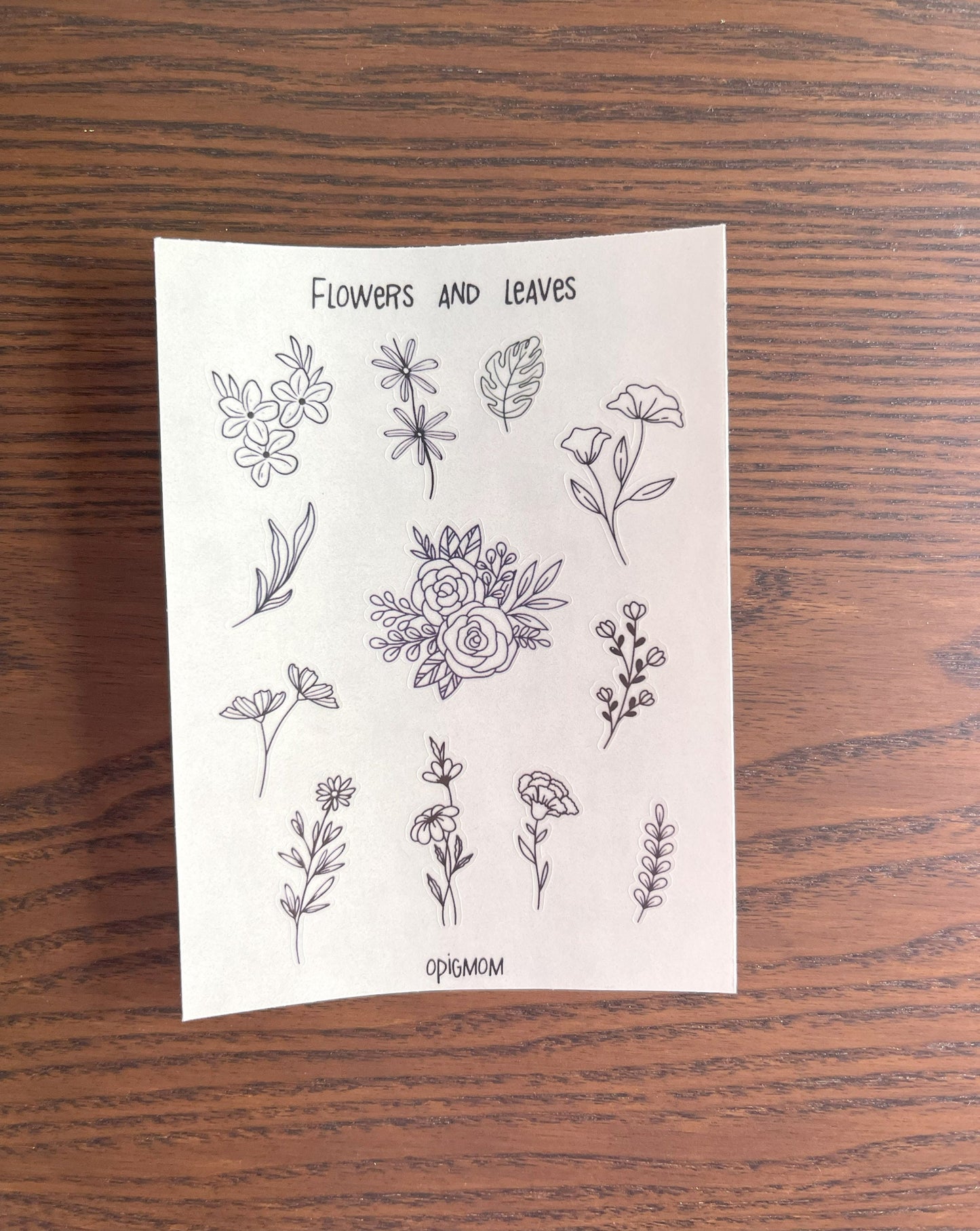 Flowers and Leaves V2