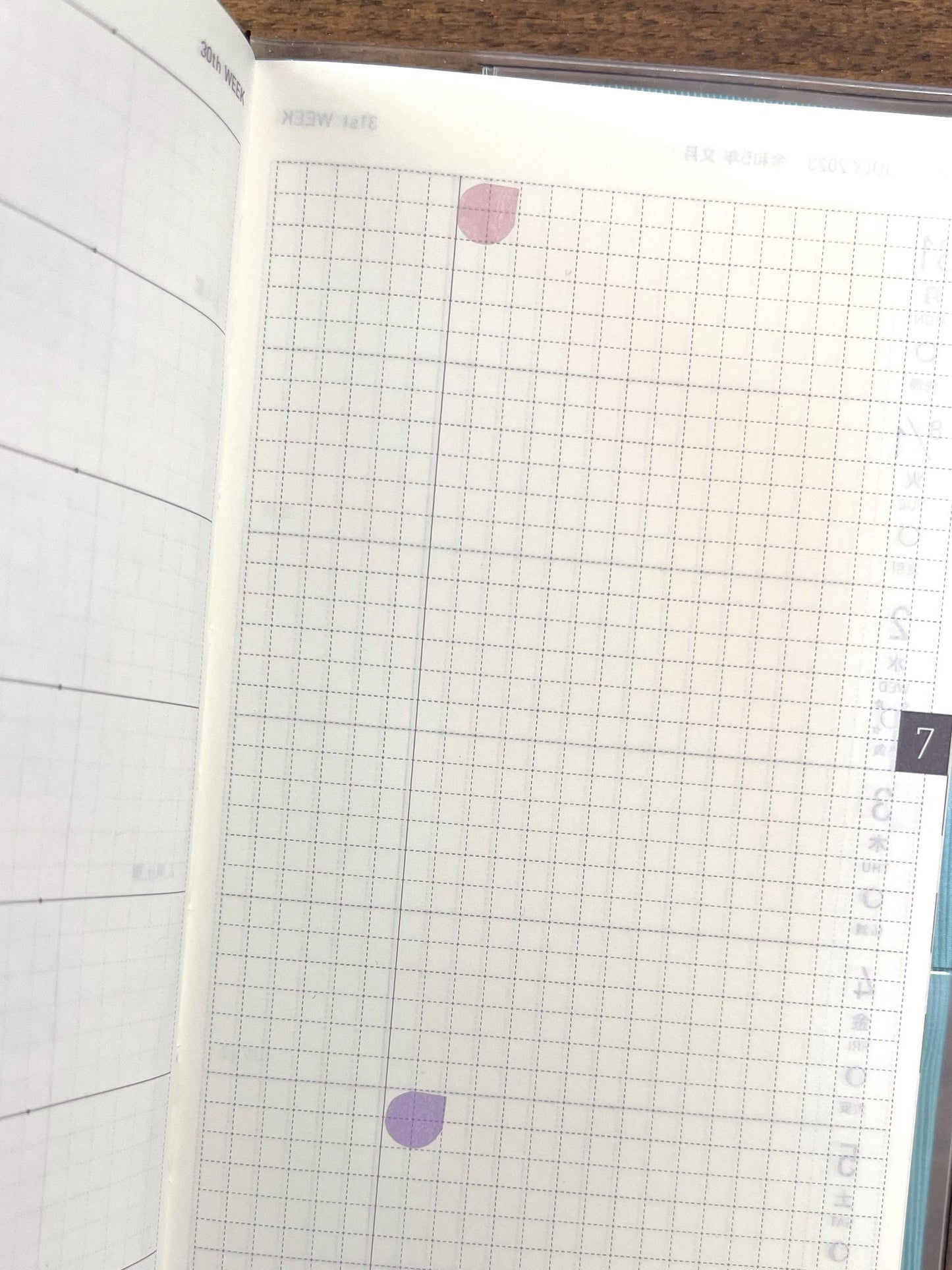 Mini Drop | Transparent Drop Stickers | 28 colors Functional Planner Stickers