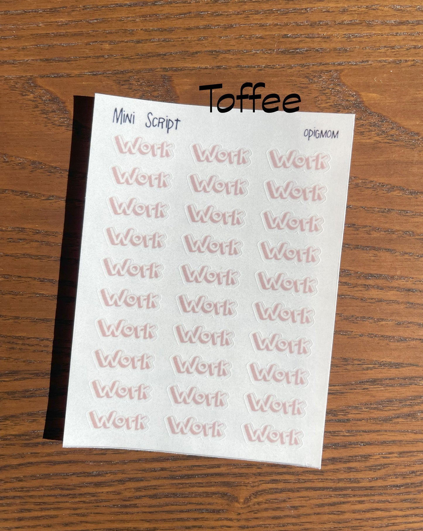 Mini Script HABITS