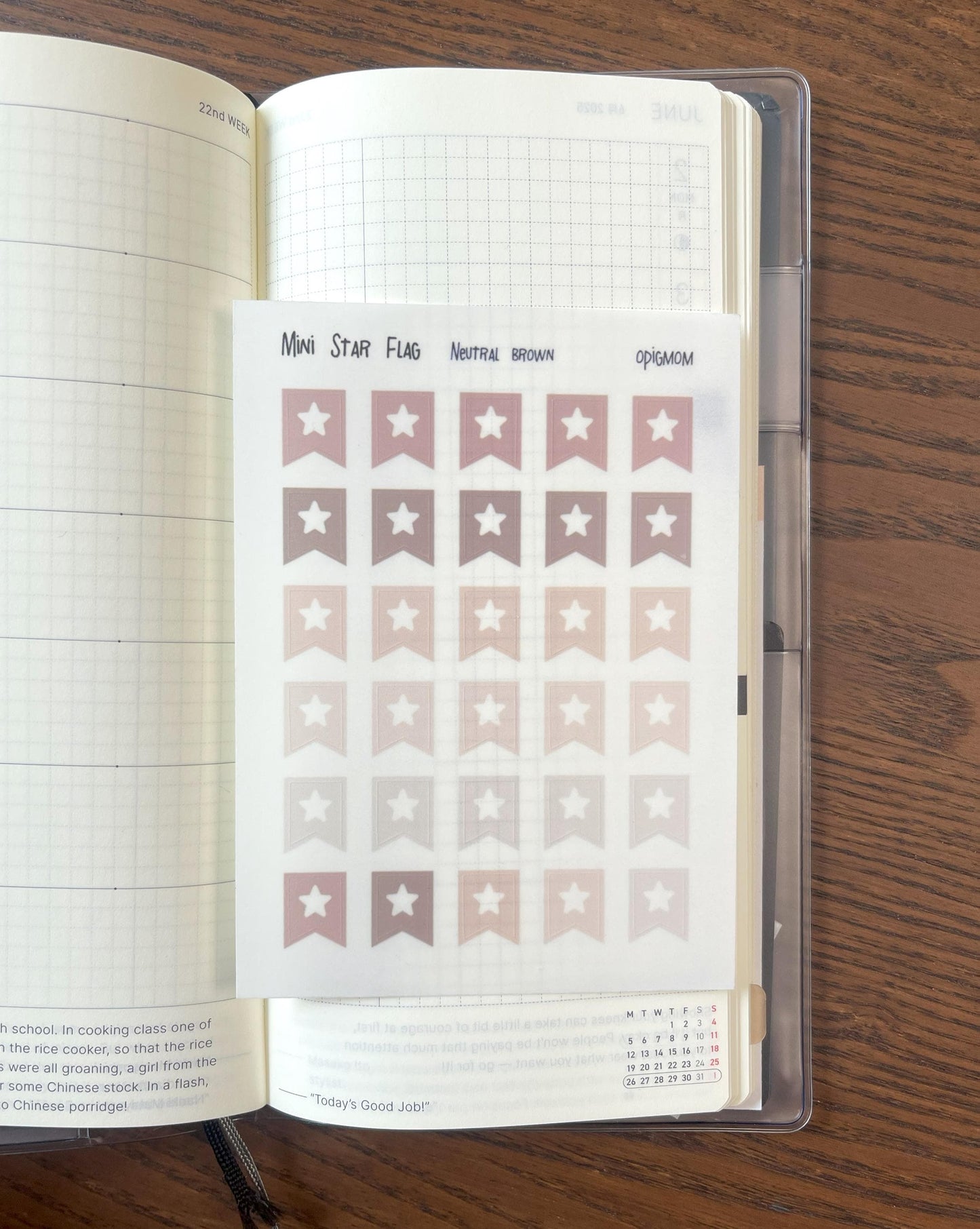 Mini Star Flag | Mini Page Flag