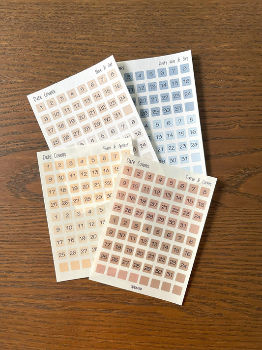 Date Covers - Rounded Square