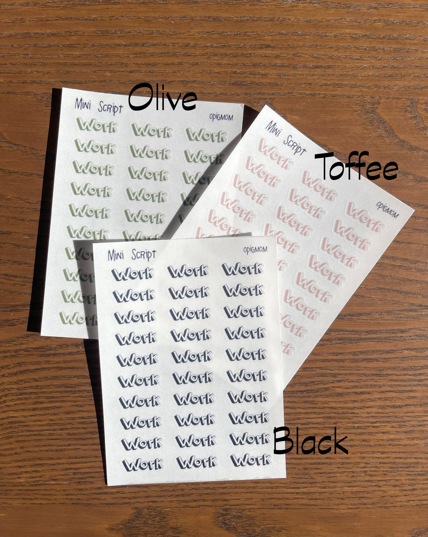 Mini Script - WORK