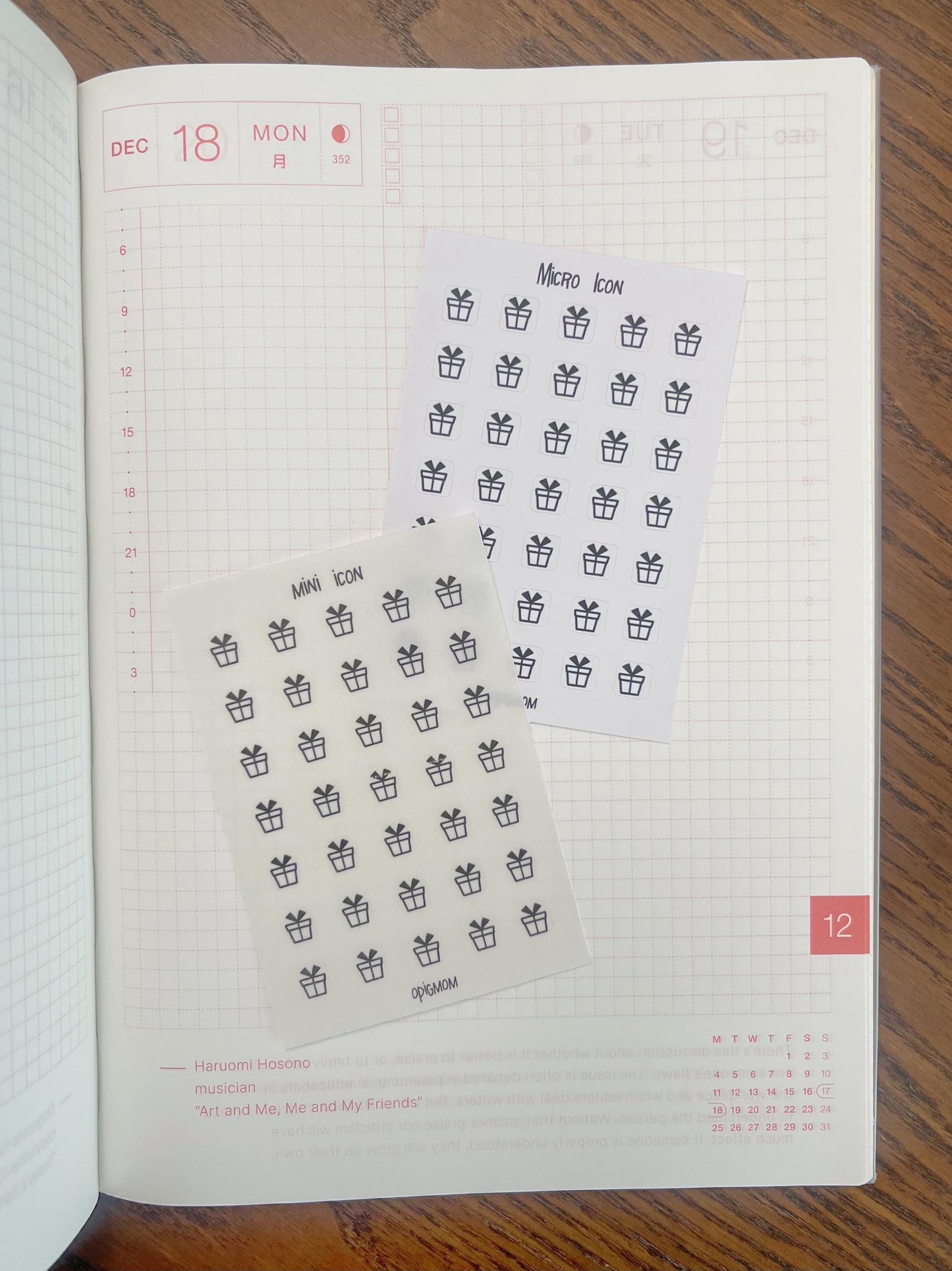 Micro Icon GIFT / PRESENT