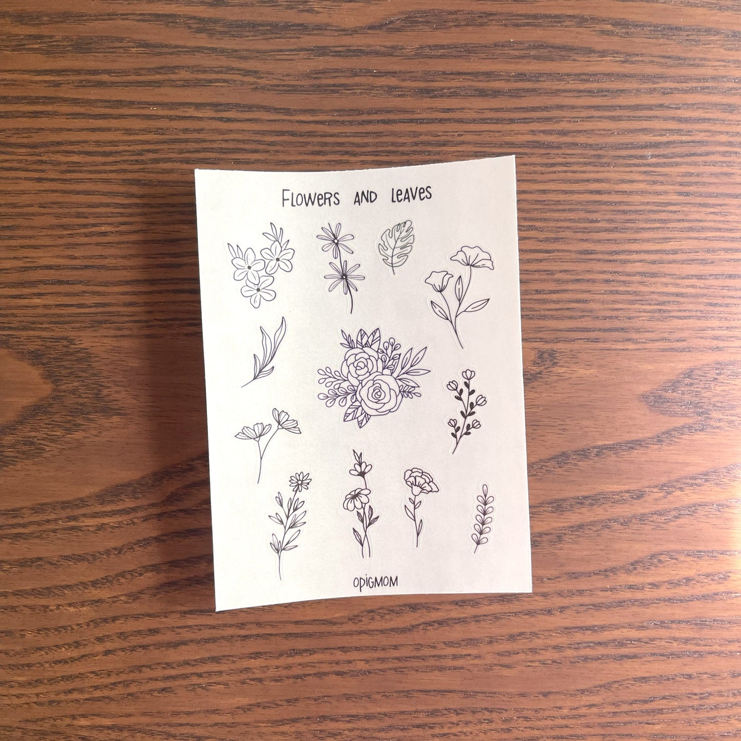 Flowers and Leaves V2