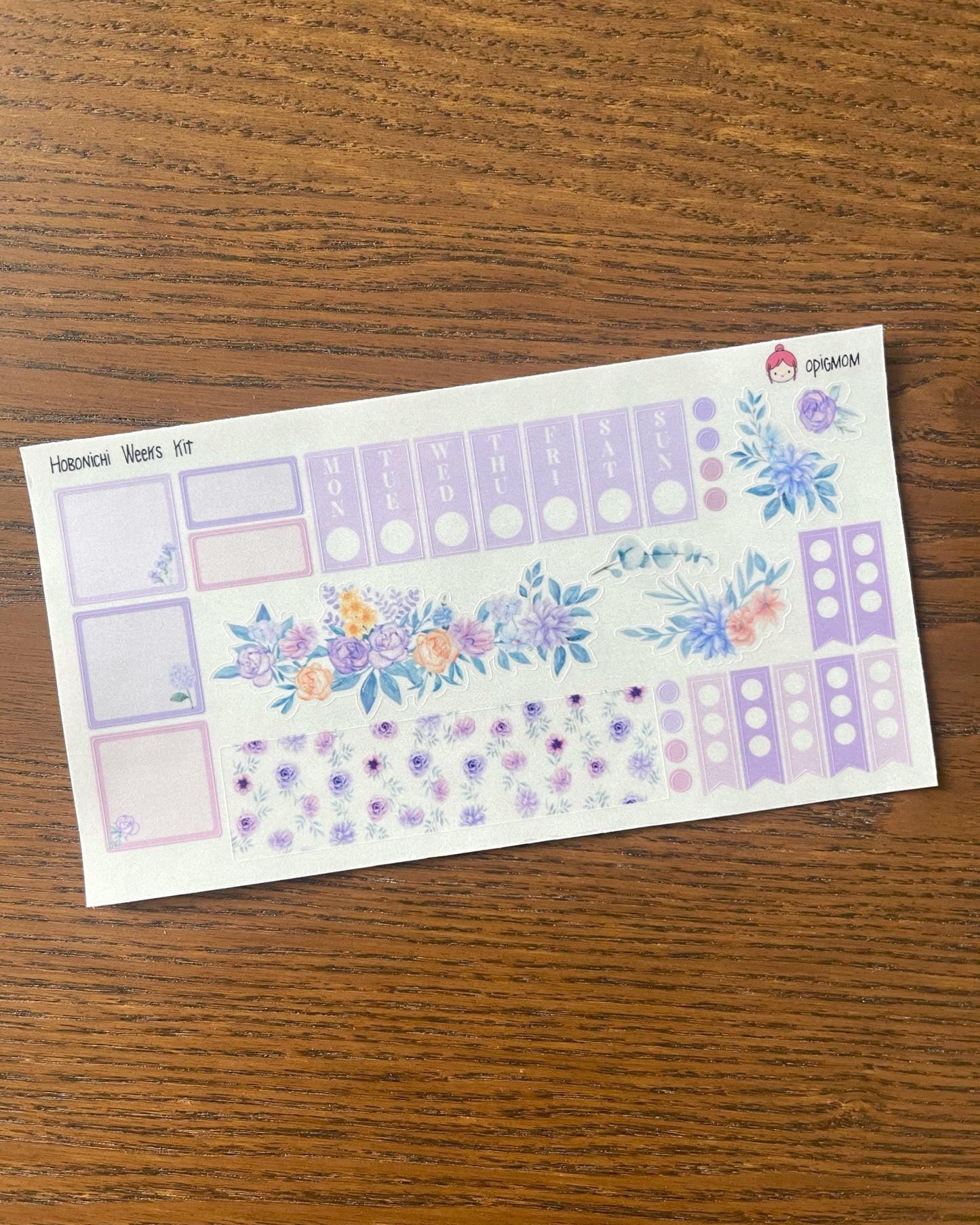 Hobonichi Weeks Weekly kit in transparent