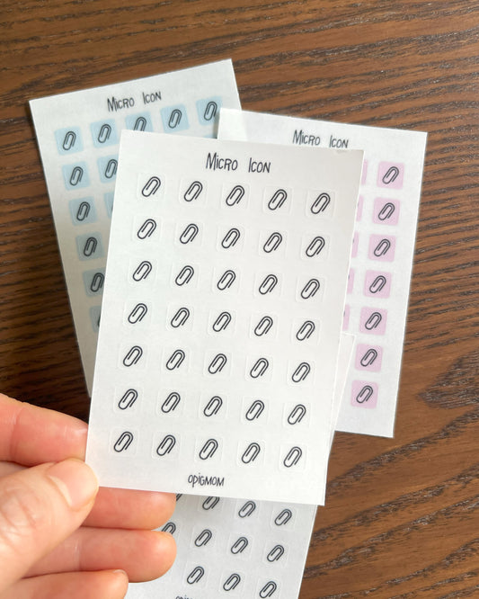 Micro Color Icon Paper Clip