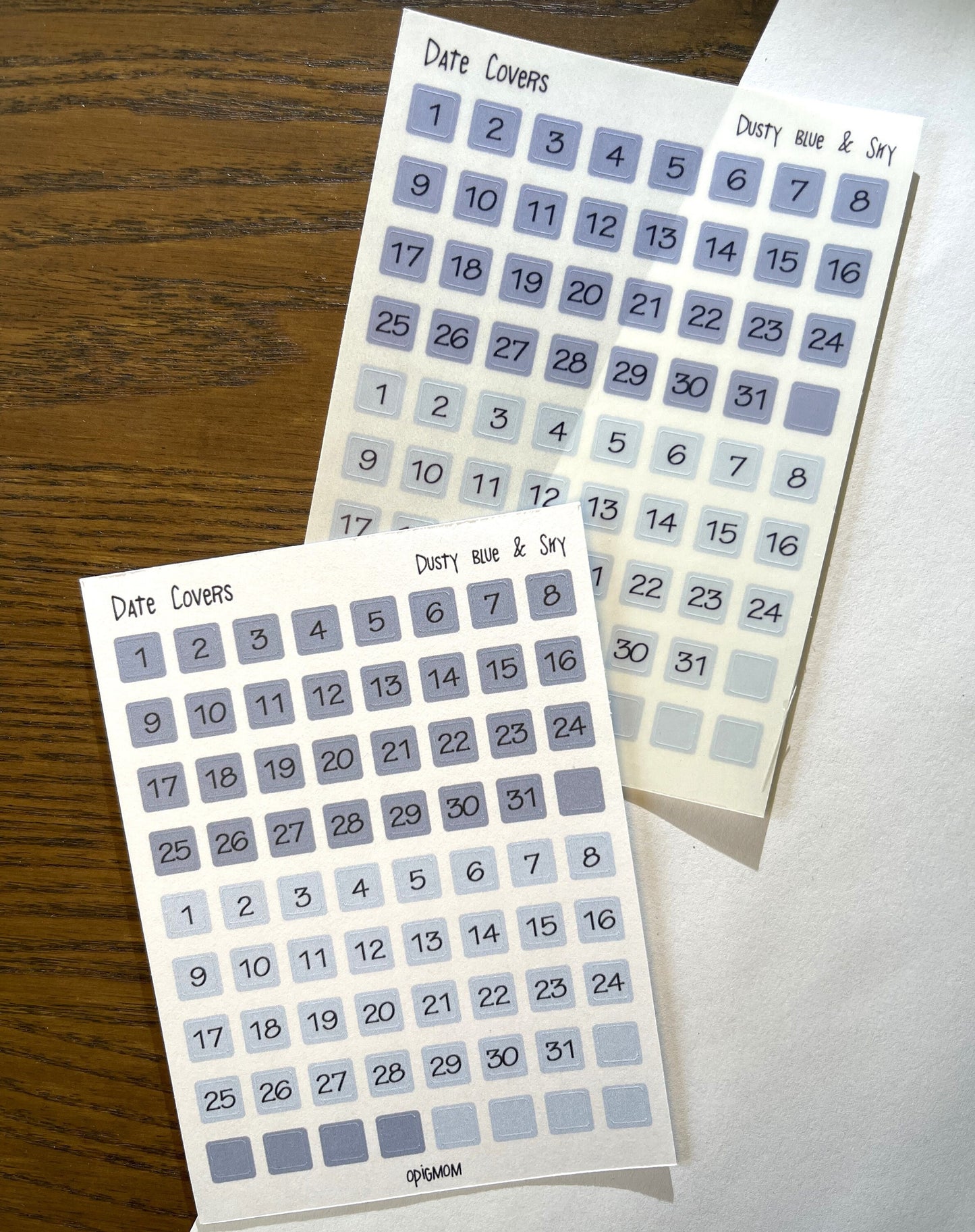 Date Covers - Rounded Square