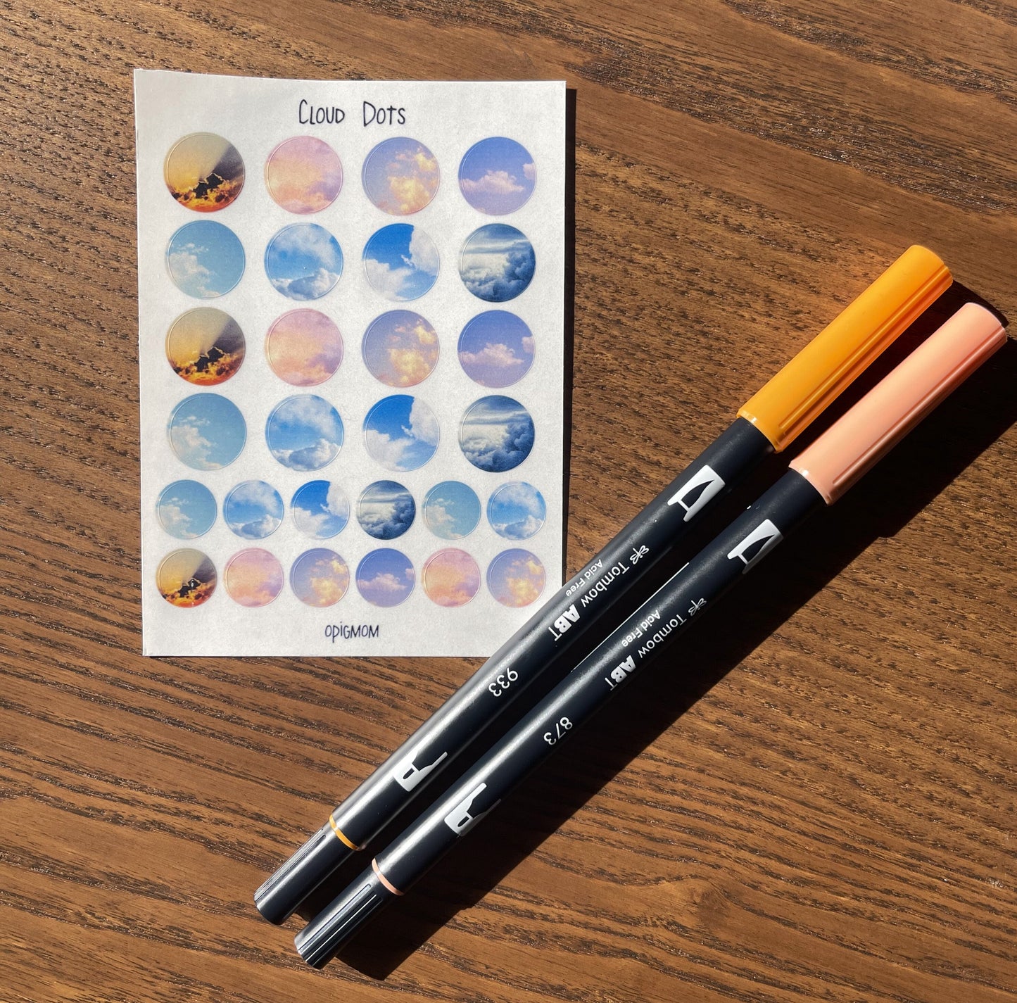 Deco Stickers - Cloud Dots