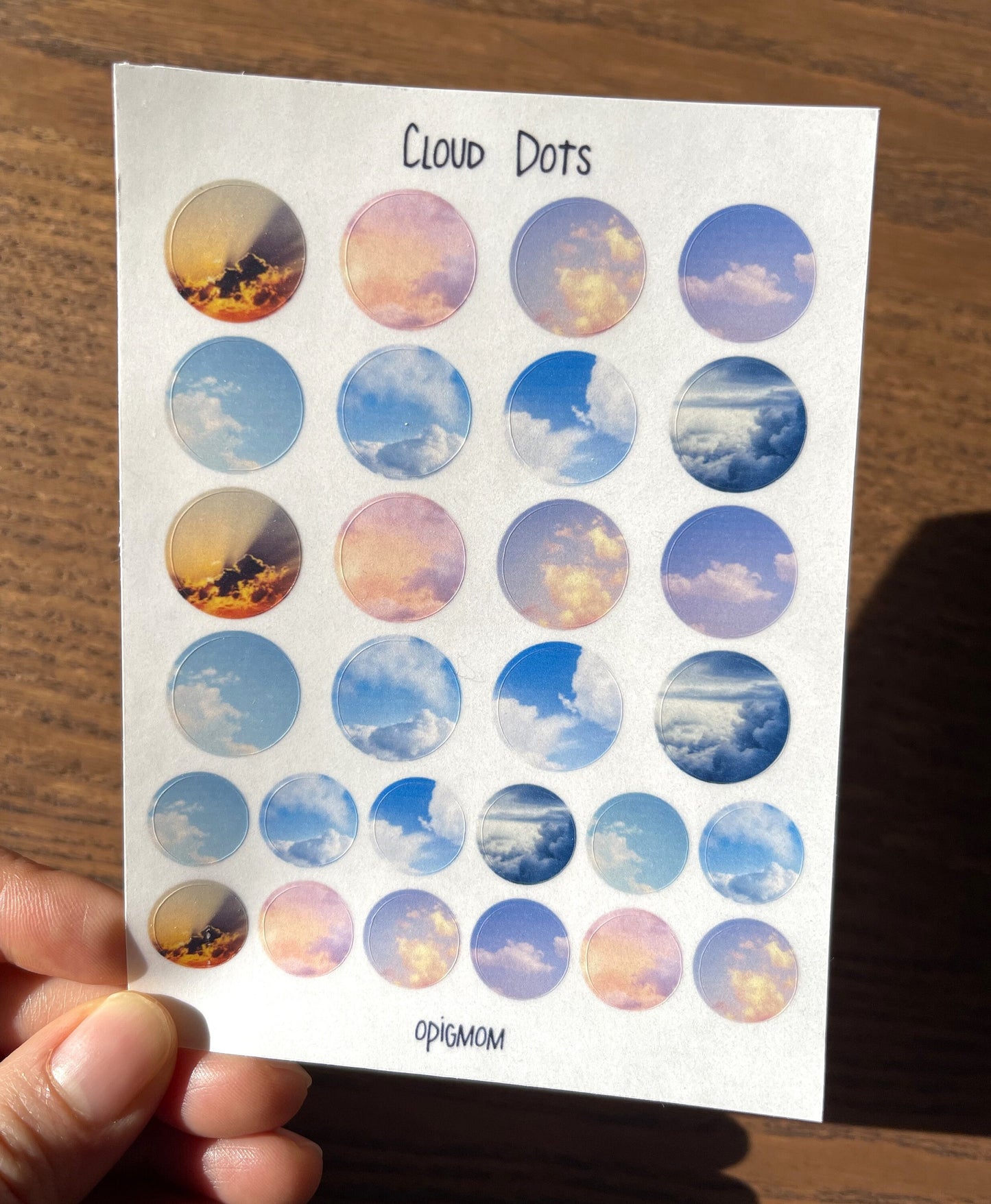 Deco Stickers - Cloud Dots