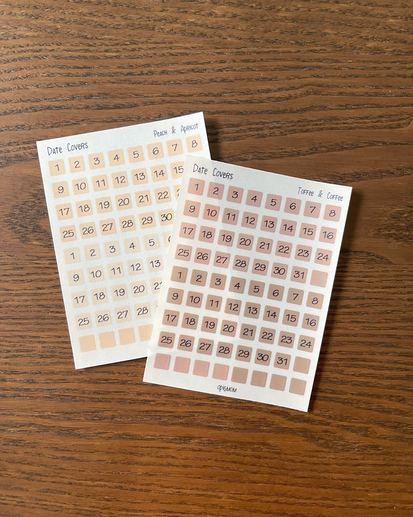 Date Covers - Rounded Square