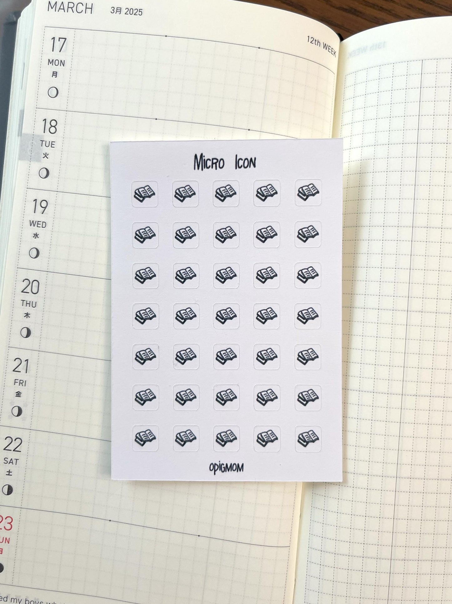 Micro Icon READING / BOOK