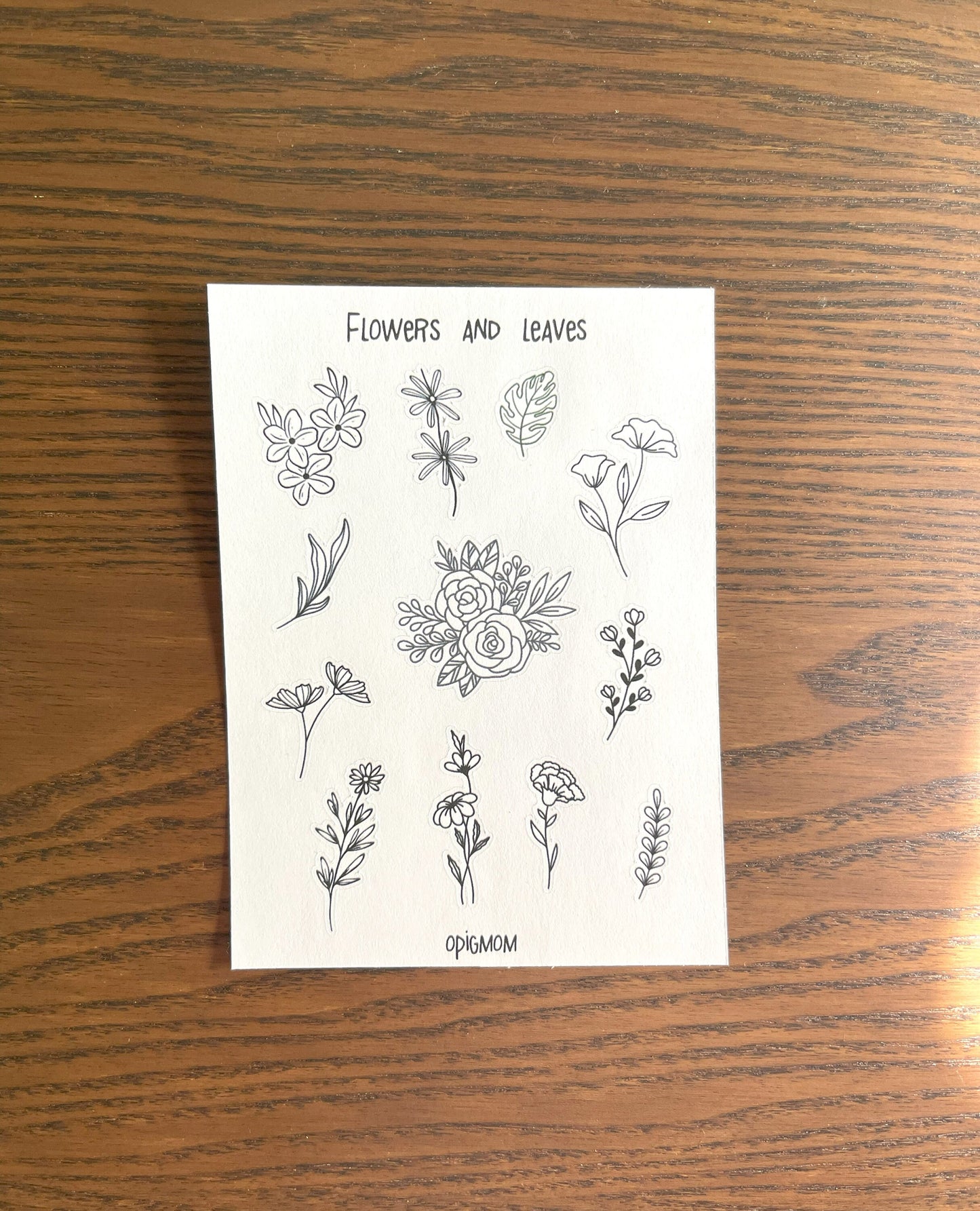 Flowers and Leaves V2