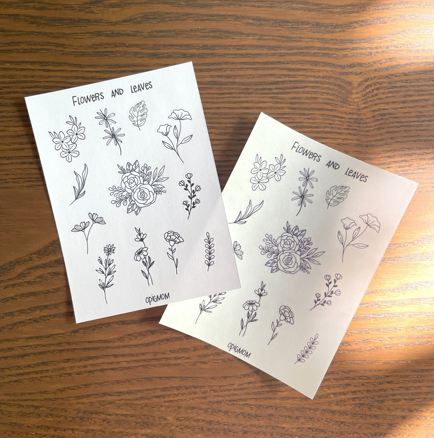 Flowers and Leaves V2