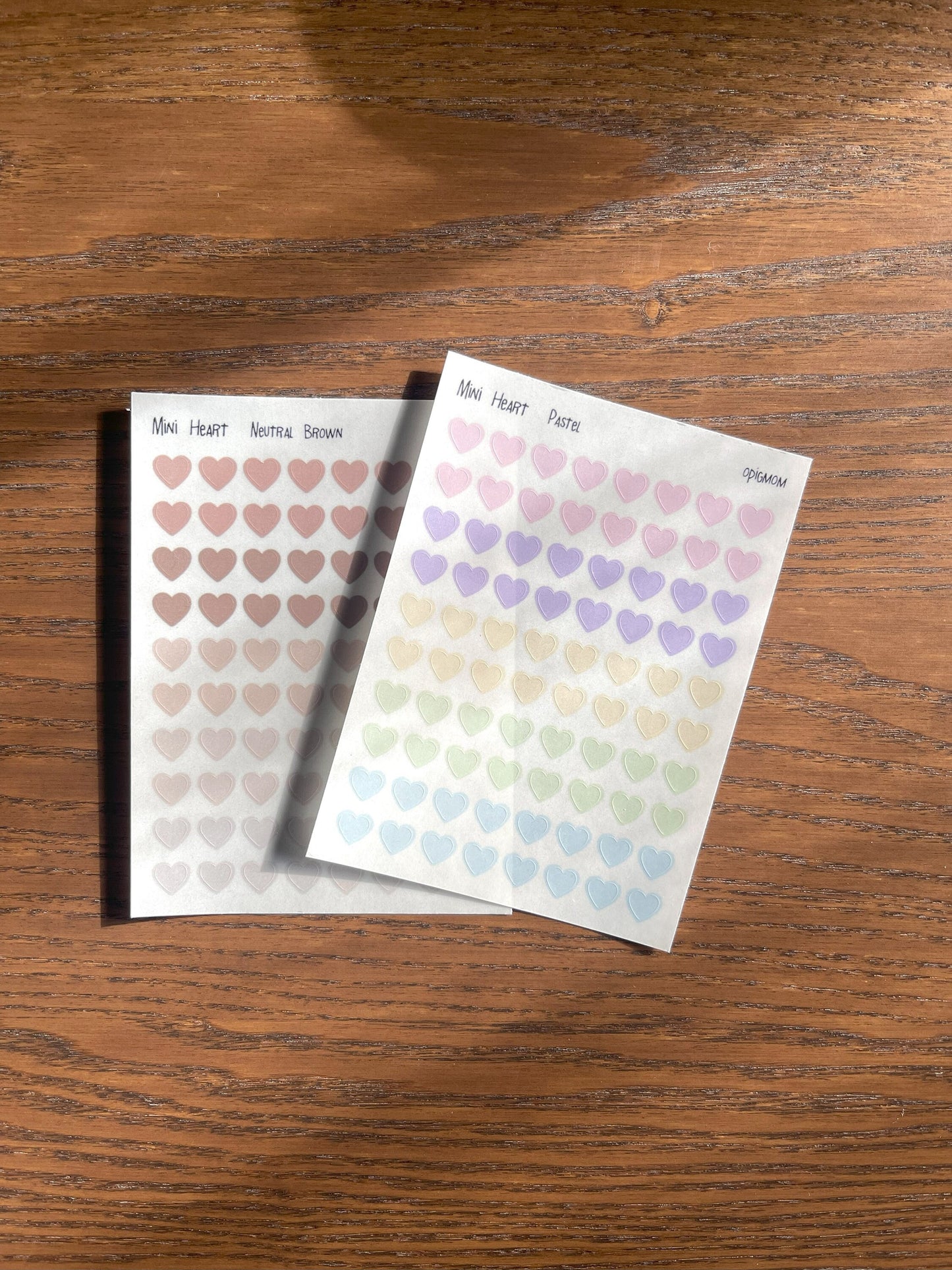Mini Heart  |  28 colors, Functional Planner Sticker