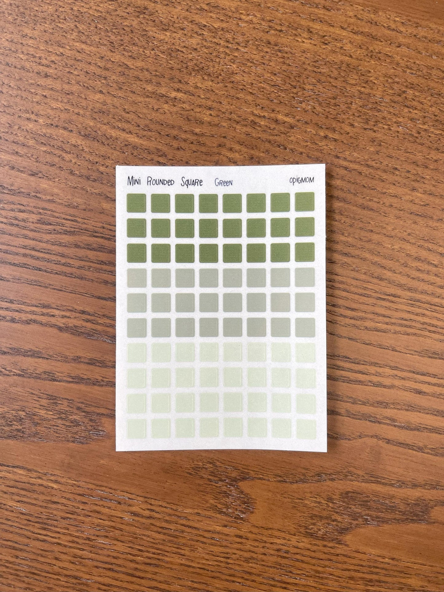 Mini Rounded Square
