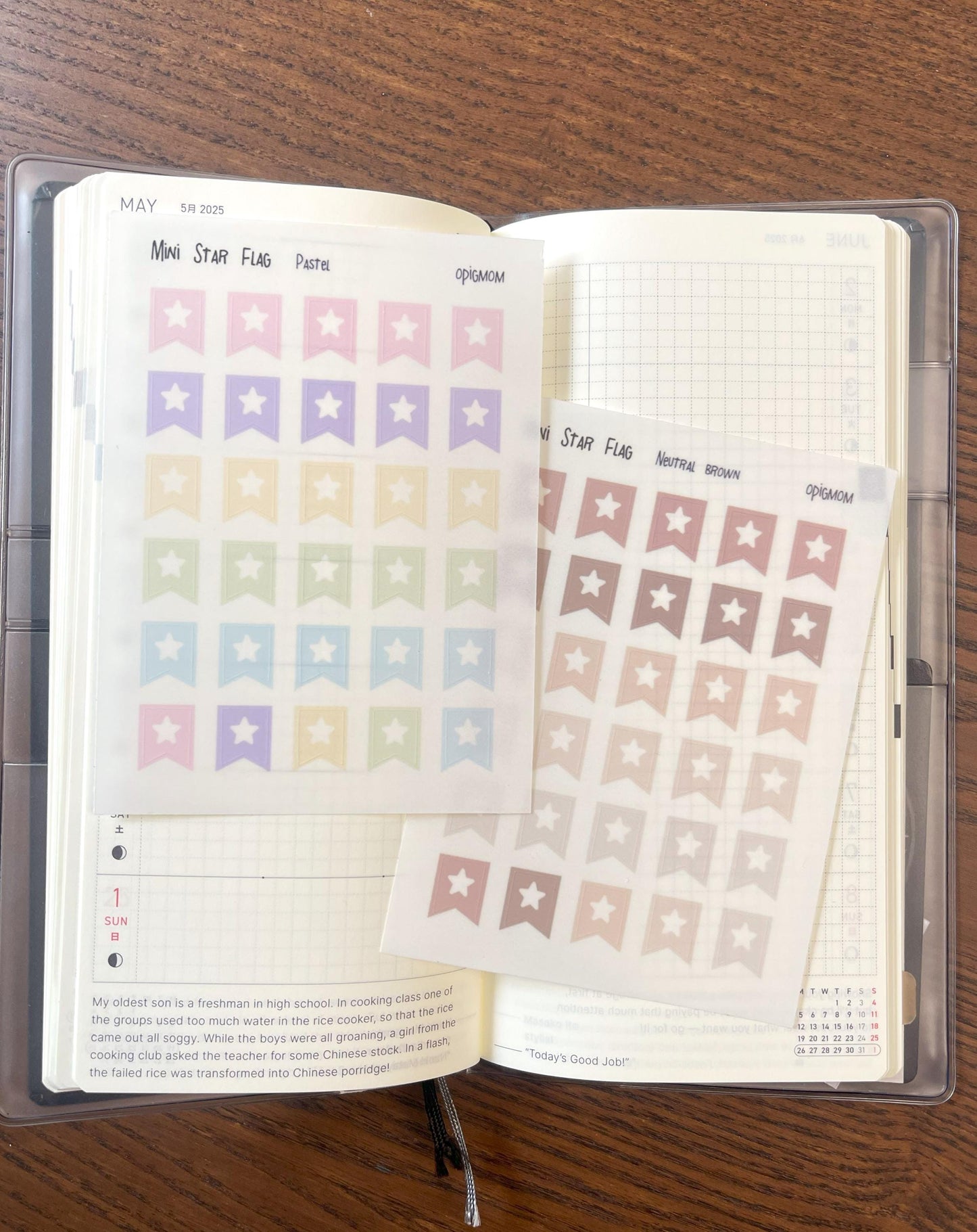 Mini Star Flag | Mini Page Flag