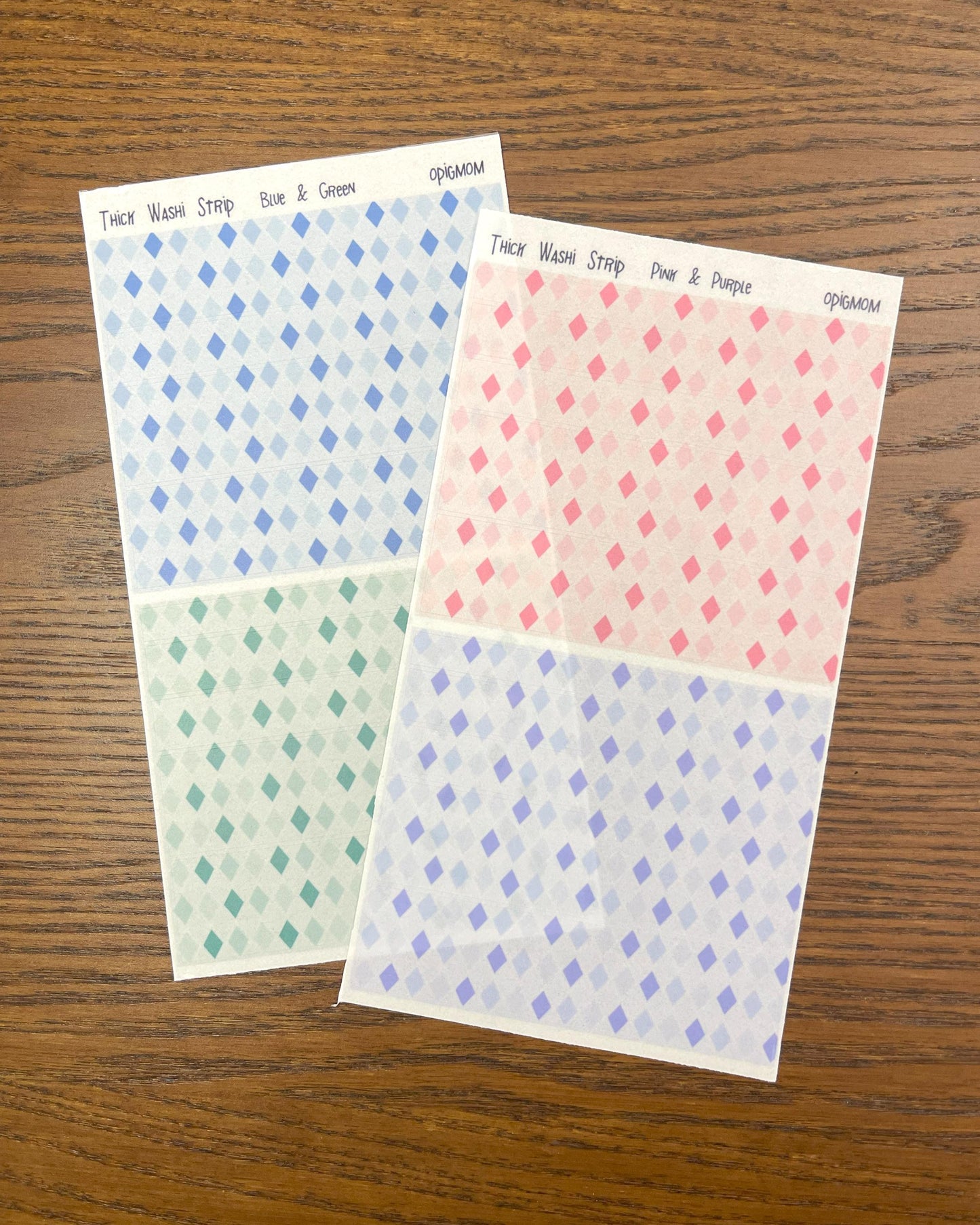 Checked Pattern Washi Tape
